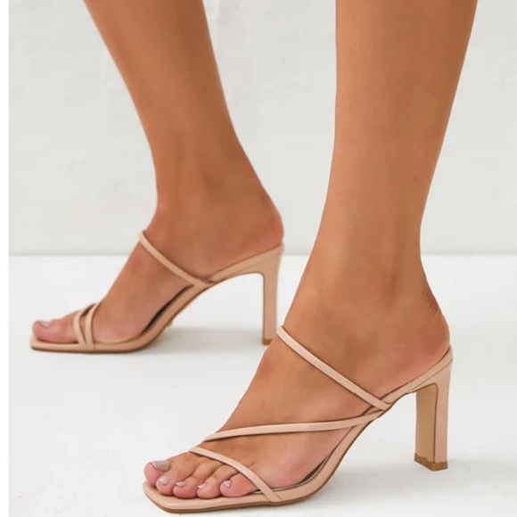 Billini Shoes - Billini Champagne gold heels sandal, size 5